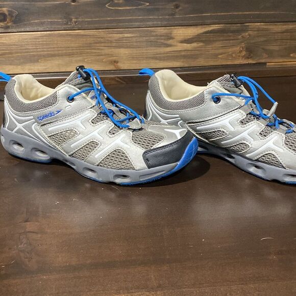 Speedo Hydro Comfort Blue and Gray Size 9 - Picture 5 of 12